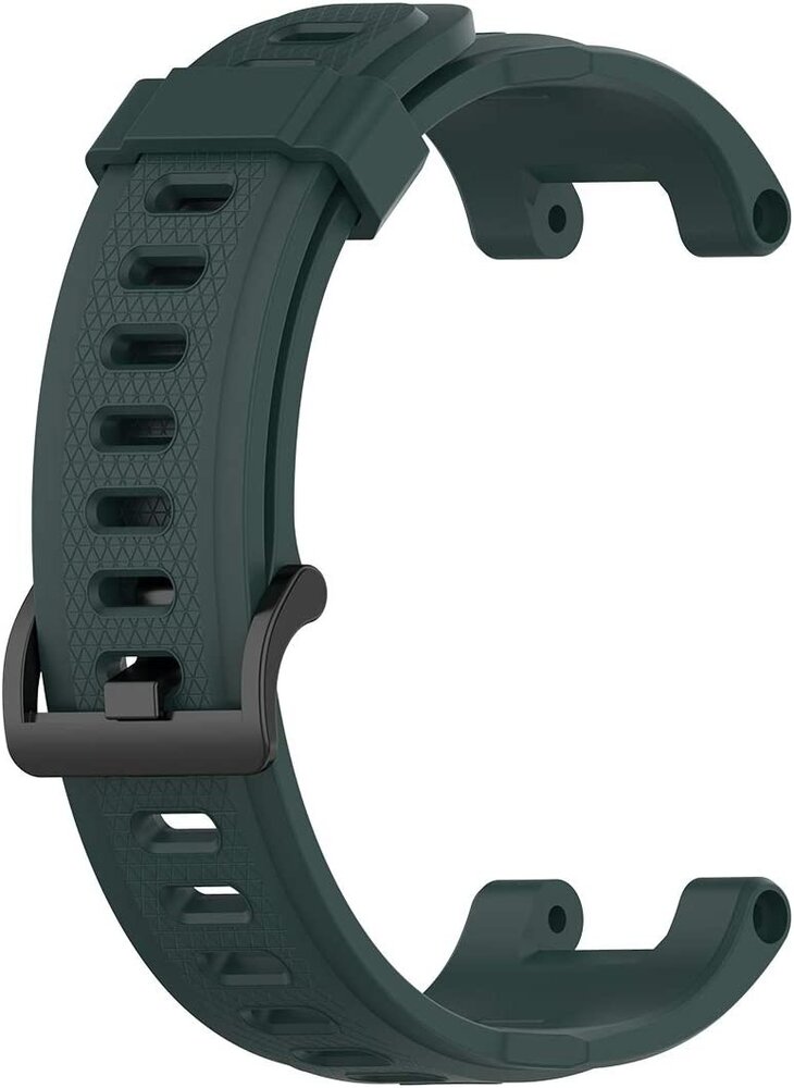 Strap-it® Strap-it Amazfit T-Rex (Pro) siliconen bandje (donkergroen)