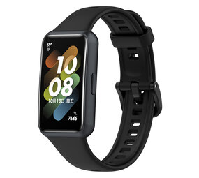 Strap-it® Huawei Band 7 TPU bandje (zwart)