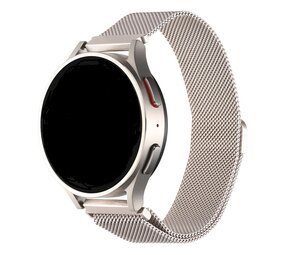 Strap-it® Huawei Watch GT 3 Pro 46mm Milanese band (sterrenlicht)