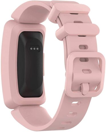 Strap-it® Strap-it Fitbit Ace 2 siliconen bandje (roze)