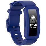 Strap-it® Fitbit Ace 2 siliconen bandje (donkerblauw)