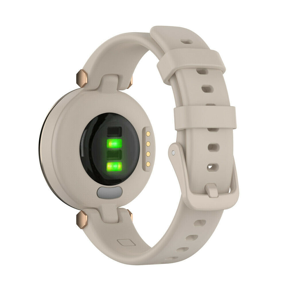 Strap-it® Strap-it Garmin Lily siliconen bandje (zandgrijs