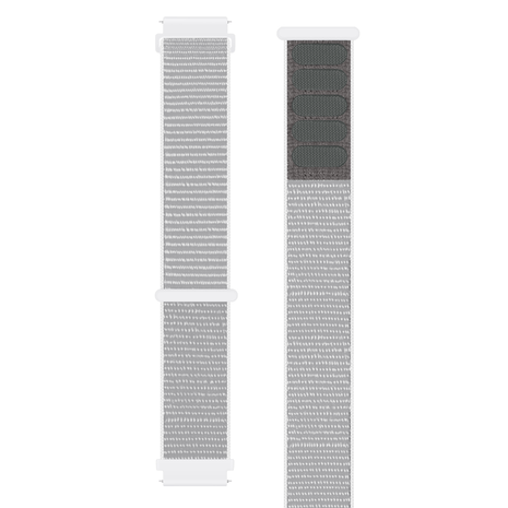 Strap-it® Strap-it Fitbit Versa nylon bandje (zeeschelp) Strap-it® Strap-it Fitbit Versa nylon bandje (zeeschelp)