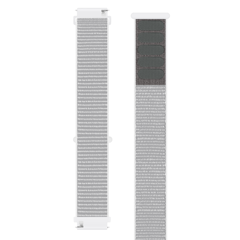 Strap-it® Strap-it Fitbit Versa nylon bandje (zeeschelp) Strap-it® Strap-it Fitbit Versa nylon bandje (zeeschelp)