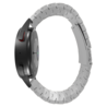 Strap-it® Strap-it Amazfit GTS 2 steel iron band (zilver/rood) Strap-it® Strap-it Amazfit GTS 2 steel iron band (zilver/rood)