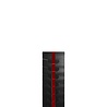 Strap-it® Strap-it Polar Pacer steel iron band (zwart/rood) Strap-it® Strap-it Polar Pacer steel iron band (zwart/rood)