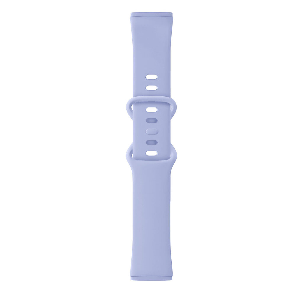 Strap-it® Strap-it Fitbit Versa 3 siliconen classic bandje (lavendel)
