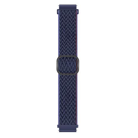 Strap-it® Strap-it Fitbit Versa elastisch bandje (blauw)