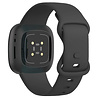Strap-it® Strap-it Fitbit Versa 4 siliconen classic bandje (zwart) Strap-it® Strap-it Fitbit Versa 4 siliconen classic bandje (zwart)