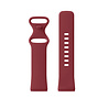 Strap-it® Strap-it Fitbit Versa 4 siliconen classic bandje (wijnrood) Strap-it® Strap-it Fitbit Versa 4 siliconen classic bandje (wijnrood)