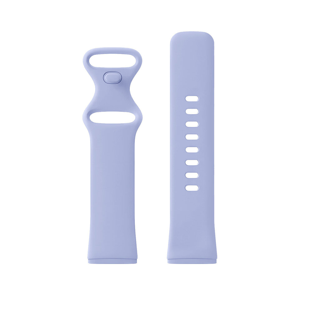 Strap-it® Strap-it Fitbit Sense siliconen classic bandje (lavendel)
