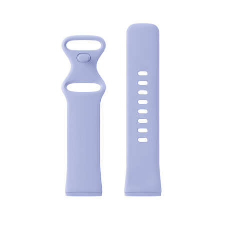 Strap-it® Strap-it Fitbit Sense siliconen classic bandje (lavendel)