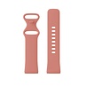 Strap-it® Strap-it Fitbit Sense 2 siliconen classic bandje (roze) Strap-it® Strap-it Fitbit Sense 2 siliconen classic bandje (roze)