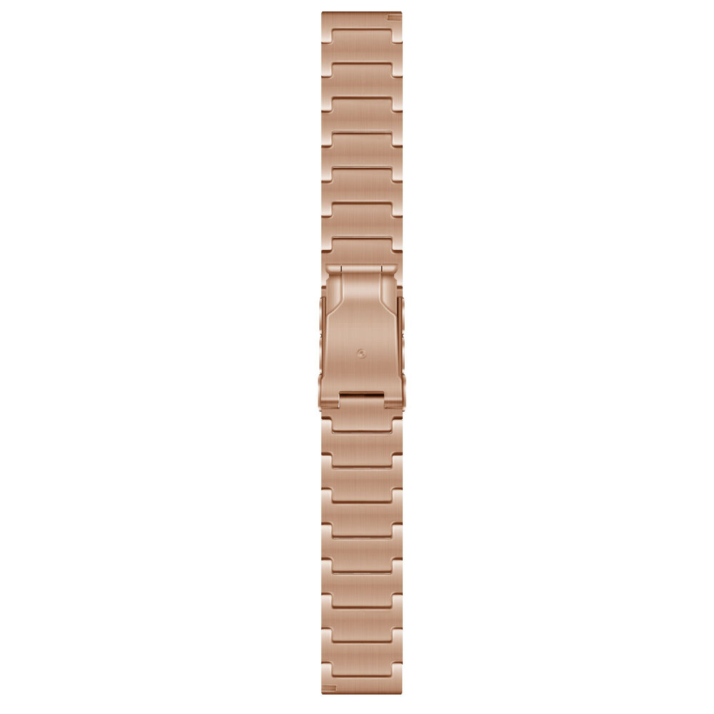 Strap-it® Strap-it Samsung Galaxy Watch 3 45mm Titanium band (rosé goud)
