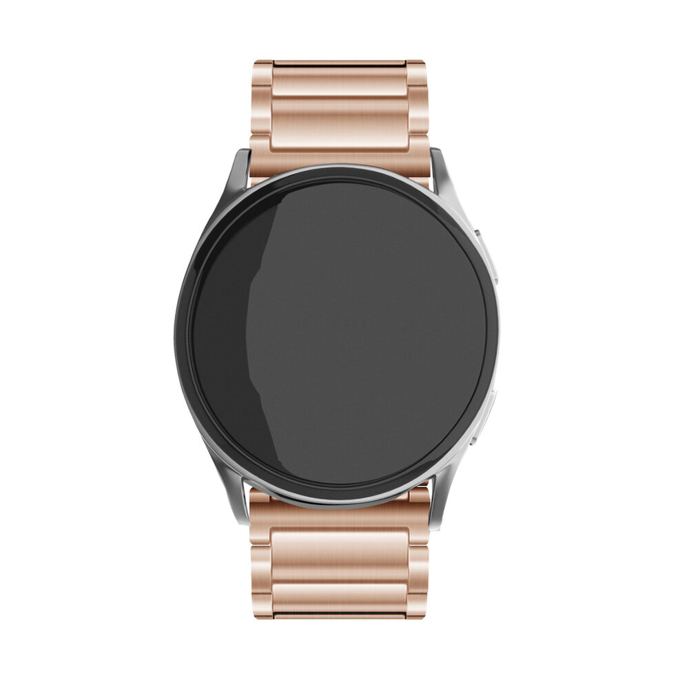 Strap-it® Strap-it Huawei Watch GT 3 46mm Titanium band (rosé goud)