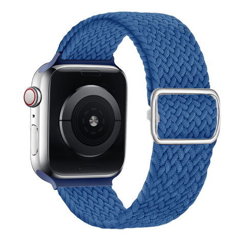 Strap-it® Strap-it Apple Watch verstelbaar gevlochten bandje (blauw) Strap-it® Strap-it Apple Watch verstelbaar gevlochten bandje (blauw)