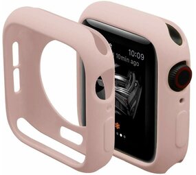 Strap-it® Apple Watch TPU case (pink sand)