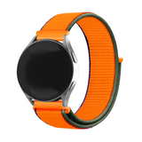 Strap-it® Samsung Galaxy Watch 4 40mm nylon bandje (kumquat)