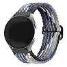 Strap-it® Strap-it Samsung Galaxy Watch Active verstelbaar geweven bandje (zwart/wit) Strap-it® Strap-it Samsung Galaxy Watch Active verstelbaar geweven bandje (zwart/wit)
