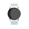Strap-it® Strap-it Samsung Galaxy Watch 4 Classic 46mm nylon bandje (licht cyaan) Strap-it® Strap-it Samsung Galaxy Watch 4 Classic 46mm nylon bandje (licht cyaan)