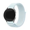 Strap-it® Strap-it Samsung Galaxy Watch 4 Classic 46mm nylon bandje (licht cyaan) Strap-it® Strap-it Samsung Galaxy Watch 4 Classic 46mm nylon bandje (licht cyaan)