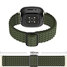 Strap-it® Strap-it Fitbit Versa 4 geweven bandje (groen) Strap-it® Strap-it Fitbit Versa 4 geweven bandje (groen)