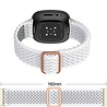 Strap-it® Strap-it Fitbit Versa 4 geweven bandje (wit) Strap-it® Strap-it Fitbit Versa 4 geweven bandje (wit)