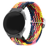 Strap-it® Amazfit GTR 3 (Pro) verstelbaar geweven bandje (multicolour)