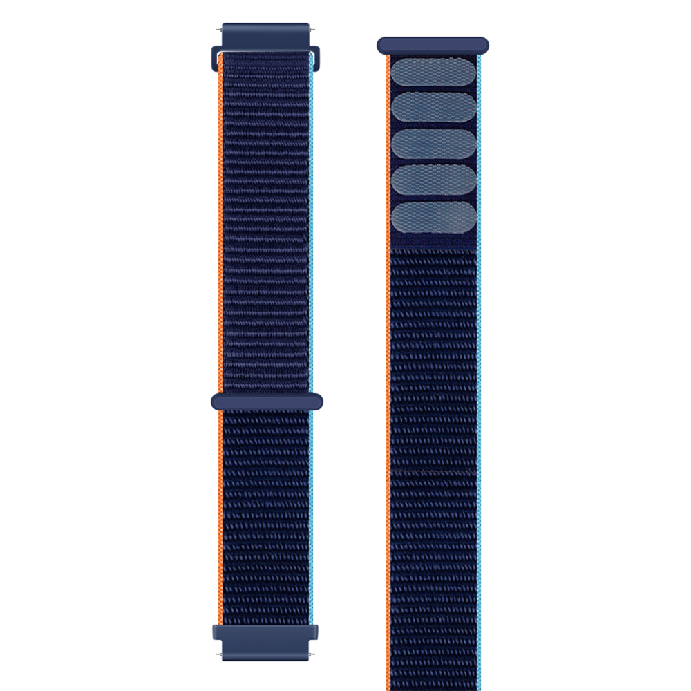Strap-it® Strap-it Huawei Watch GT 2 Pro nylon bandje (marine blauw)
