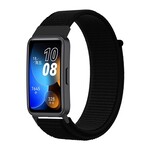 Strap-it® Huawei Band 8 nylon bandje (zwart)