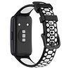 Strap-it® Strap-it Huawei Band 8 sport bandje (zwart/wit) Strap-it® Strap-it Huawei Band 8 sport bandje (zwart/wit)