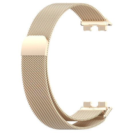 Strap-it® Strap-it Huawei Band 8 Milanese band (champagne)