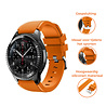Strap-it® Strap-it Samsung Galaxy Watch siliconen bandje 46mm (oranje) Strap-it® Strap-it Samsung Galaxy Watch siliconen bandje 46mm (oranje)