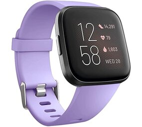 Strap-it® Fitbit Versa silicone band (lila)