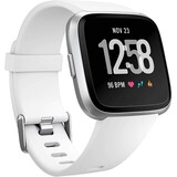 Strap-it® Fitbit Versa silicone band (wit)