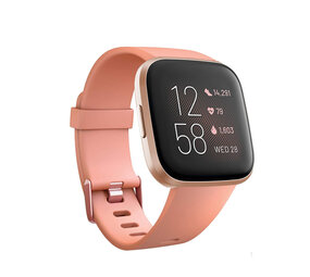 Strap-it® Fitbit Versa silicone band (grapefruit)