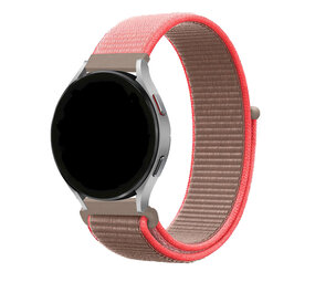 Strap-it® Samsung Gear Sport nylon band (neon pink)