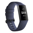 Strap-it® Strap-it Fitbit Charge 4 silicone band (donkerblauw)