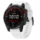 Strap-it® Strap-it Garmin Fenix 7 siliconen bandje (wit)
