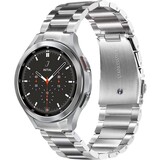 Strap-it® Samsung Galaxy Watch 4 Classic 42mm titanium bandje (zilver)