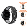 Strap-it® Strap-it Horlogeband 22mm sport universeel (zwart/grijs) Strap-it® Strap-it Horlogeband 22mm sport universeel (zwart/grijs)