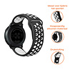 Strap-it® Strap-it Amazfit GTR 2 sport band (zwart/wit) Strap-it® Strap-it Amazfit GTR 2 sport band (zwart/wit)