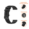 Strap-it® Strap-it Amazfit GTR 2 luxe siliconen bandje (zwart) Strap-it® Strap-it Amazfit GTR 2 luxe siliconen bandje (zwart)