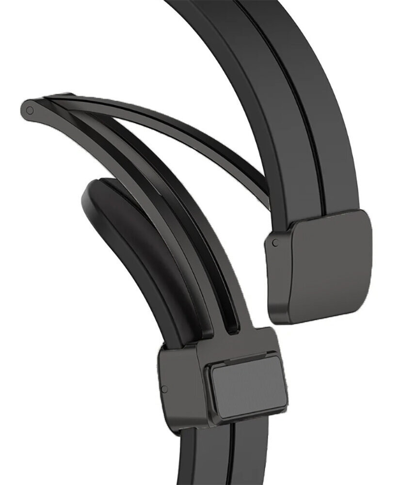 Strap-it® Strap-it Apple Watch magnetisch D-Buckle bandje (donkerblauw) Strap-it® Strap-it Apple Watch magnetisch D-Buckle bandje (donkerblauw)