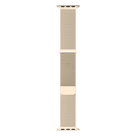 Strap-it® Strap-it Apple Watch Milanees bandje (retro goud)