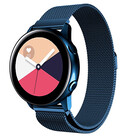 Strap-it® Strap-it Samsung Galaxy Watch Active Milanese band (blauw)