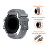 Strap-it® Strap-it Samsung Galaxy Watch siliconen bandje 46mm (grijs) Strap-it® Strap-it Samsung Galaxy Watch siliconen bandje 46mm (grijs)