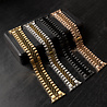 Strap-it® Strap-it Apple Watch Ultra Jubilee stalen band (zwart) Strap-it® Strap-it Apple Watch Ultra Jubilee stalen band (zwart)