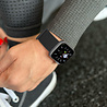 Strap-it® Strap-it Apple Watch Ultra nylon loop bandje (zwart) Strap-it® Strap-it Apple Watch Ultra nylon loop bandje (zwart)