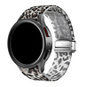Strap-it® Strap-it Clear Leopard Samsung Galaxy Watch 6 - 40mm magnetisch bandje Strap-it® Strap-it Clear Leopard Samsung Galaxy Watch 6 - 40mm magnetisch bandje